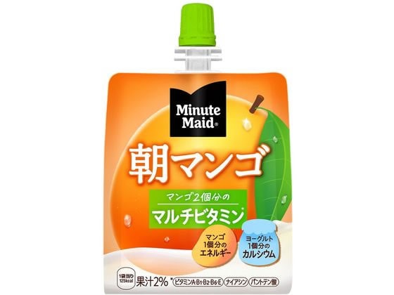 コカ・コーラ ミニッツメイド 朝マンゴ 180g 1個※軽（ご注文単位1個)【直送品】