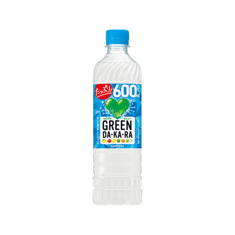 サントリー GREEN DA・KA・RA 600ml 1本※軽（ご注文単位1本)【直送品】