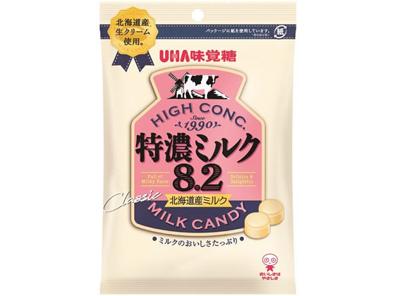 UHA味覚糖 特濃ミルク8.2 88g 91045 1袋※軽(ご注文単位1袋)【直送品】