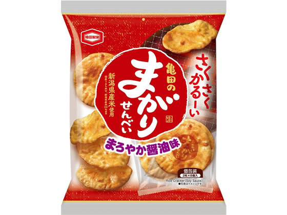 亀田製菓 まがりせんべい 16枚 1袋※軽(ご注文単位1袋)【直送品】
