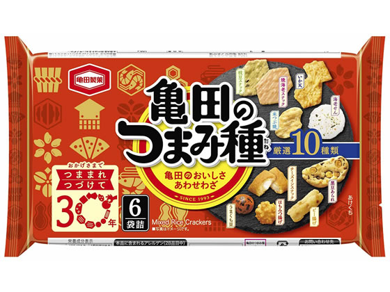 亀田製菓 つまみ種 120g 1パック※軽(ご注文単位1パック)【直送品】