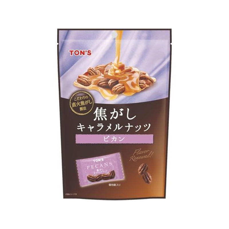 東洋ナッツ食品 焦がしキャラメルナッツ ピカン 70g 1パック※軽（ご注文単位1パック)【直送品】