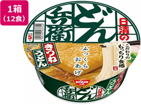 日清食品 どん兵衛 きつねうどん〔東〕 12食 1箱※軽(ご注文単位1箱)【直送品】