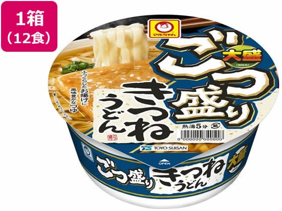 東洋水産 ごつ盛り きつねうどん 12個 1箱※軽(ご注文単位1箱)【直送品】