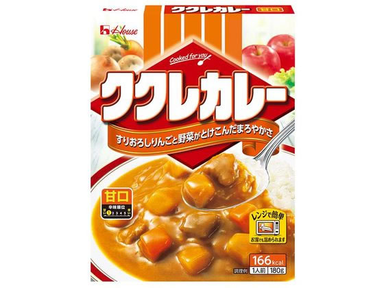 ハウス ククレカレー甘口 180g 1箱※軽(ご注文単位1箱)【直送品】