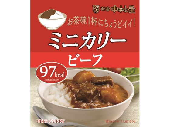 中村屋 ミニカリー ビーフ 100g 1個※軽(ご注文単位1個)【直送品】