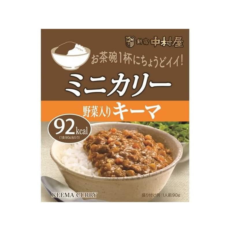 中村屋 ミニカリー 野菜入りキーマ 90g 1個※軽(ご注文単位1個)【直送品】
