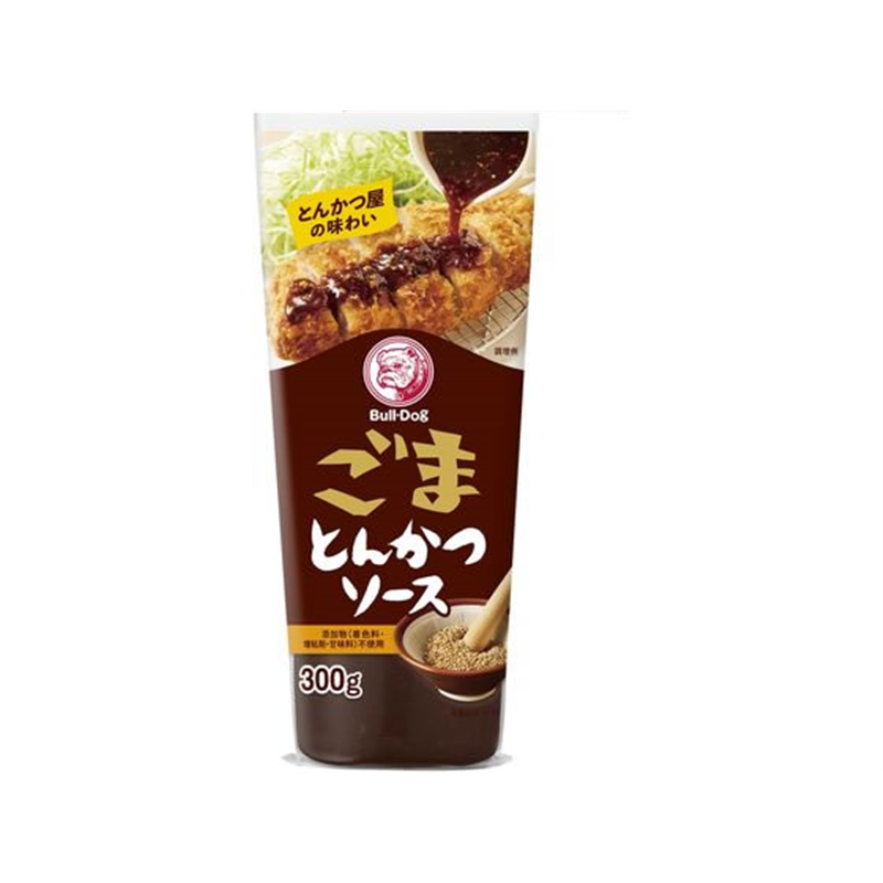 ブルドックソース ごまとんかつソース チューブ 300g 1本※軽（ご注文単位1本)【直送品】