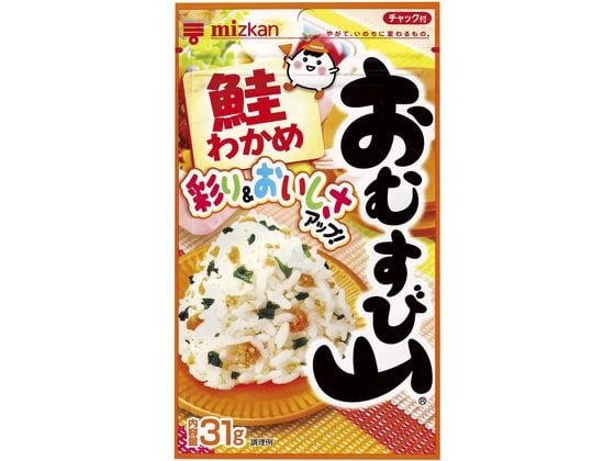 ミツカン おむすび山 鮭わかめ チャック袋タイプ 31g 1袋※軽(ご注文単位1袋)【直送品】