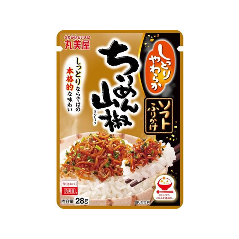 丸美屋 ソフトふりかけ ちりめん山椒 28g 1パック※軽(ご注文単位1パック)【直送品】