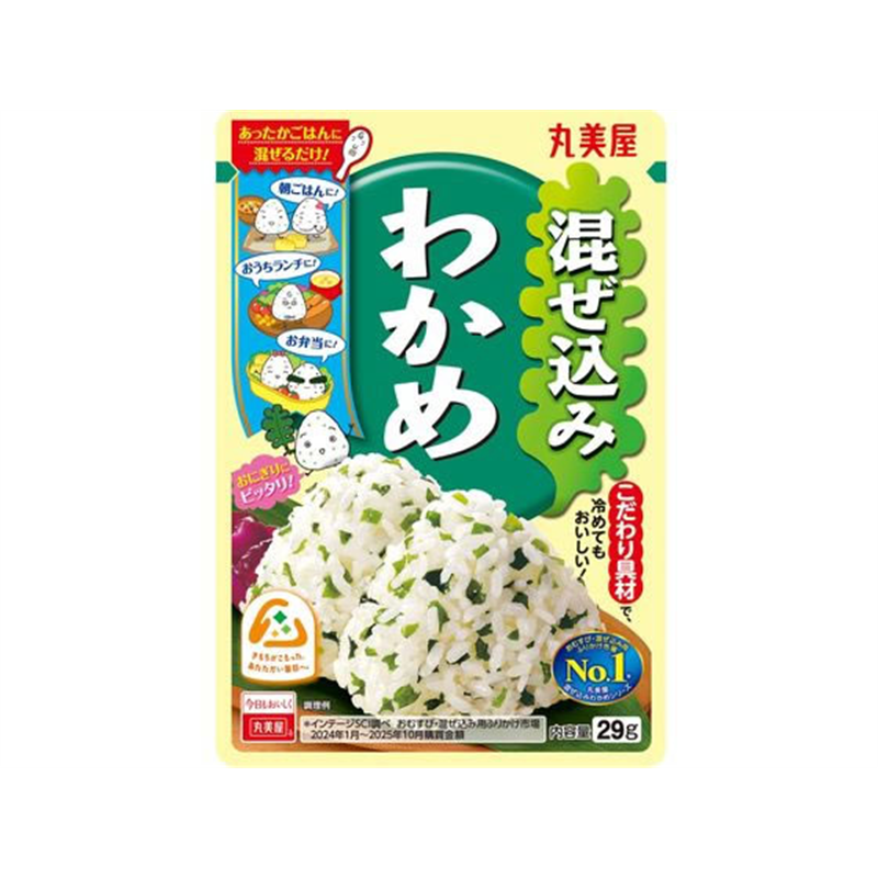 丸美屋 混ぜ込みわかめ 29g 1袋※軽(ご注文単位1袋)【直送品】