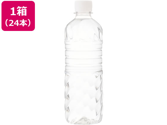 >アイリスオーヤマ 富士山の天然水 ラベルレス 500ml×24本 1箱※軽(ご注文単位1箱)【直送品】