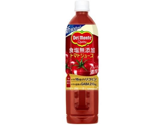 デルモンテ 食塩無添加 トマトジュース 800ml 1本※軽(ご注文単位1本)【直送品】