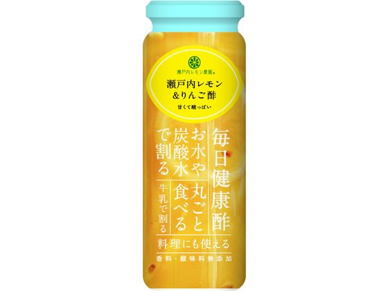 ヤマトフーズ 瀬戸内レモン&りんご酢 220g 1本※軽(ご注文単位1本)【直送品】