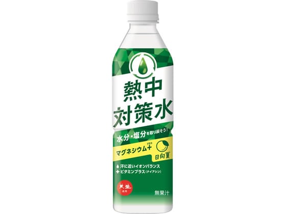 赤穂化成 熱中対策水 日向夏味 500ml 1本※軽(ご注文単位1本)【直送品】