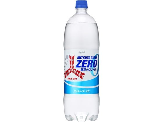 アサヒ飲料 三ツ矢サイダーZERO 1.5L 1本※軽（ご注文単位1本）【直送品】