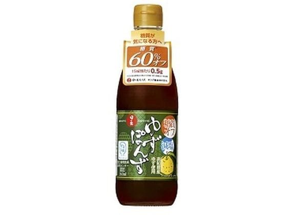 キング醸造 糖質オフ・減塩ゆずぽんず 360mL 1個※軽（ご注文単位1個）【直送品】