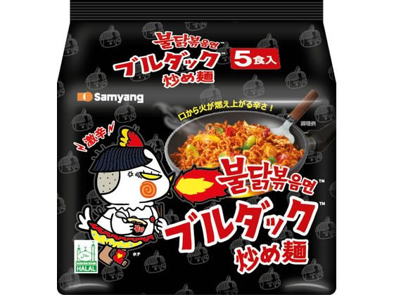 三養ジャパン ブルダック炒め麺 袋麺 5食パック 1パック※軽(ご注文単位1パック)【直送品】