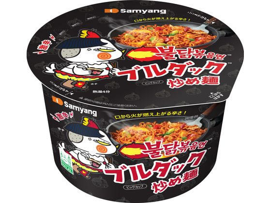 三養ジャパン ブルダック炒め麺 ビッグカップ 1個※軽(ご注文単位1個)【直送品】