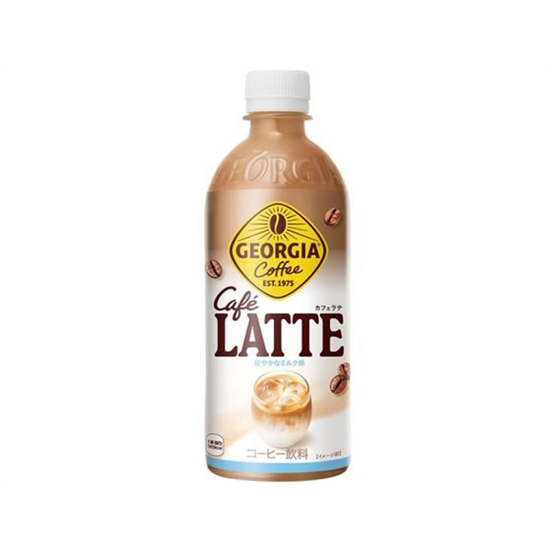 コカ・コーラ ジョージア カフェラテ 500mL 53844 1本※軽(ご注文単位1本)【直送品】