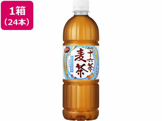 アサヒ飲料 十六茶麦茶 660mL 24本 1箱※軽（ご注文単位1箱）【直送品】