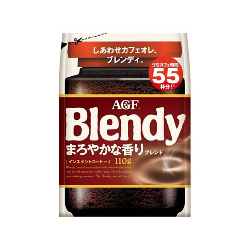 味の素AGF ブレンディまろやかな香りブレンド袋110g 70673 1個※軽(ご注文単位1個)【直送品】