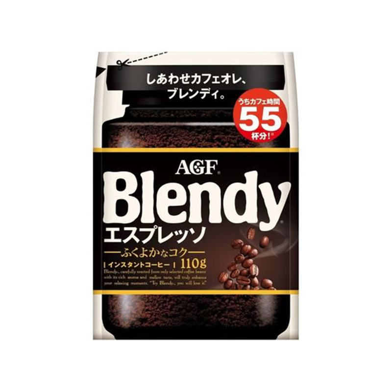 味の素AGF ブレンディエスプレッソ袋110g 97402 1個※軽(ご注文単位1個)【直送品】