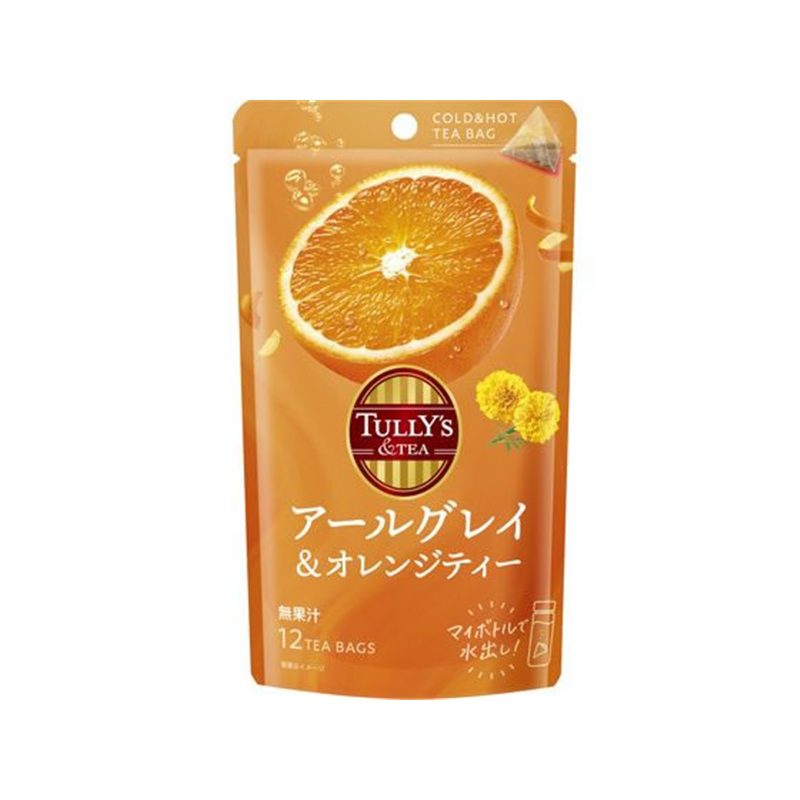 伊藤園 TULLY’S&TEA アールグレイ&オレンジティ 12袋 1個※軽（ご注文単位1個）【直送品】