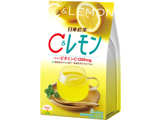 三井農林 日東紅茶 C&レモン 8本入 1パック※軽(ご注文単位1パック)【直送品】