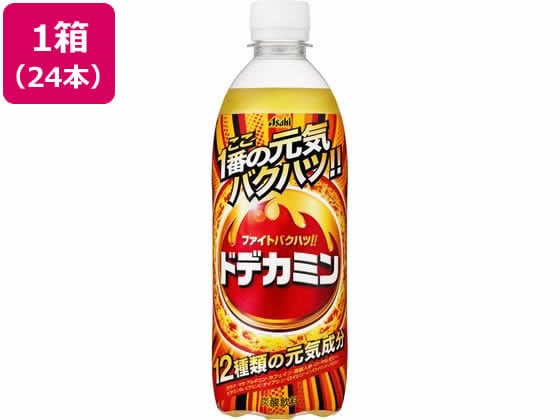 アサヒ飲料 ドデカミン 500mL 24本 1箱※軽（ご注文単位1箱）【直送品】