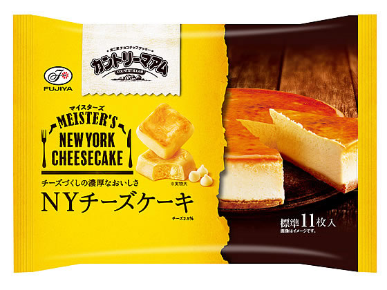 不二家 カントリーマアム マイスターズ NYチーズケーキ 11枚 1パック※軽（ご注文単位1パック）【直送品】