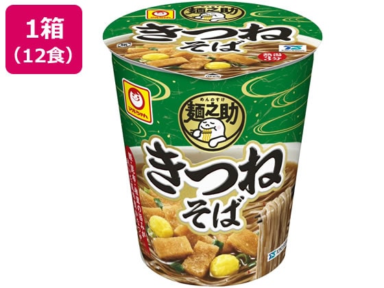 東洋水産 麺之助 縦型 きつねそば 62g 12食 1箱※軽（ご注文単位1箱）【直送品】