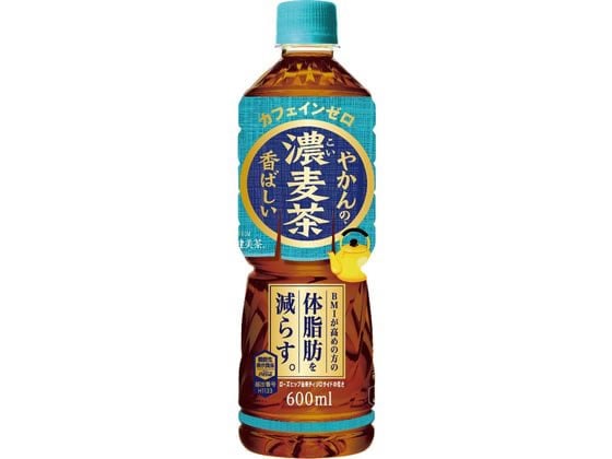 コカ・コーラ やかんの濃麦茶 from 爽健美茶 600mL 1本※軽(ご注文単位1本)【直送品】