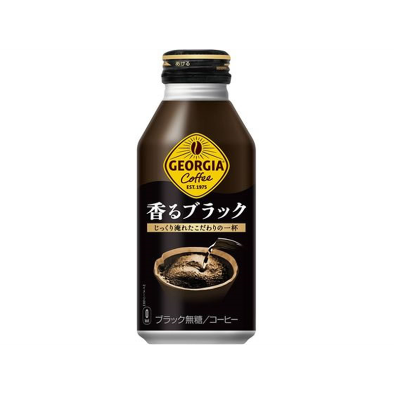 コカ・コーラ ジョージア 香るブラック 400mL ボトル缶 51840 1本※軽（ご注文単位1本）【直送品】