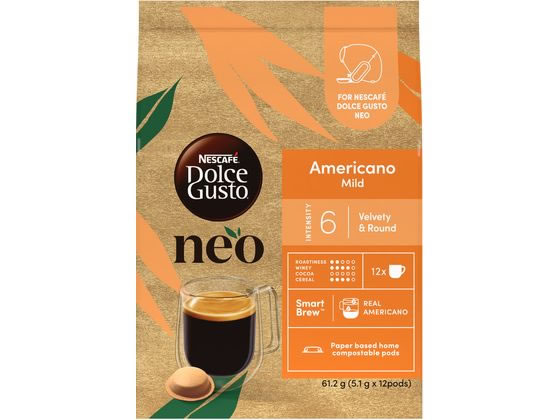 ネスレ ネスカフェ ドルチェ グスト ネオ アメリカーノ ライトブレンド 12杯分 ※軽（ご注文単位）【直送品】