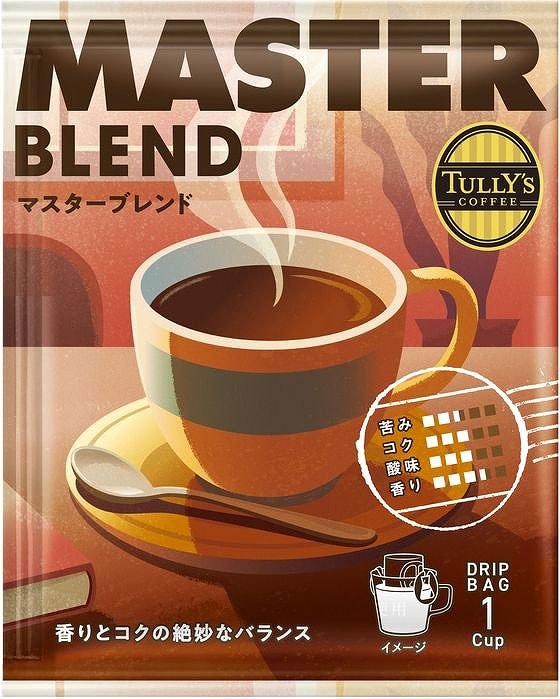 伊藤園 TULLY’SCOFFEE ドリップMASTERBREND9g×5袋 5個 ※軽(ご注文単位)【直送品】