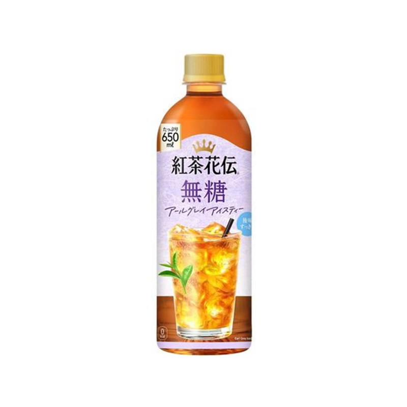 コカ・コーラ 紅茶花伝 無糖 アールグレイアイスティー 650mL ※軽（ご注文単位）【直送品】