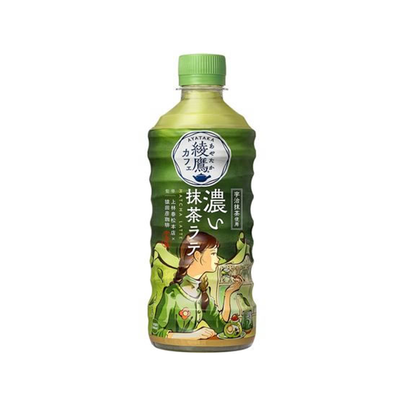コカ・コーラ 綾鷹カフェ 濃い抹茶ラテ 440mL 54572 ※軽（ご注文単位）【直送品】