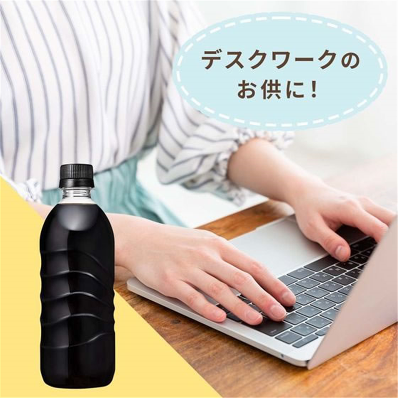 UCC Cold Brew BLACK ラベルレスボトル PET 500mL 24本 1箱※軽(ご注文単位1箱)【直送品】