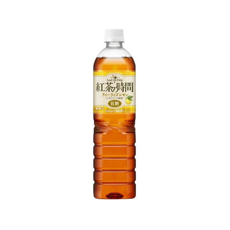 UCC 紅茶の時間 ティーウィズレモン 低糖 PET 900mL 1本※軽（ご注文単位1本）【直送品】