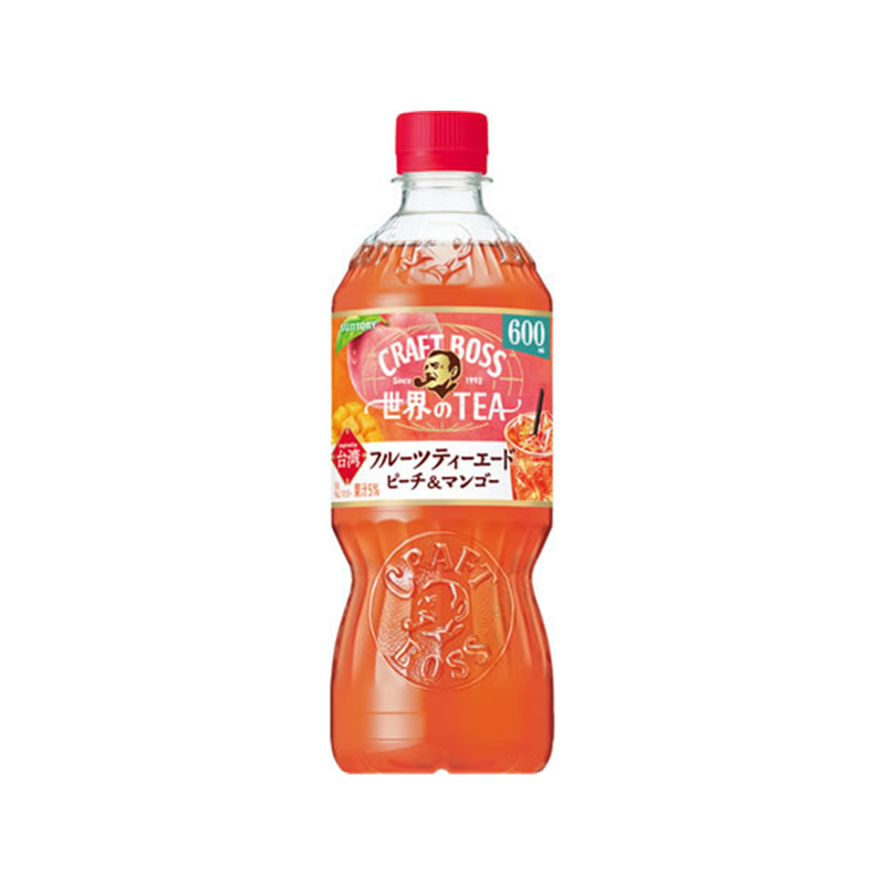 サントリー クラフトボス フルーツティーエード 600mL 1本※軽(ご注文単位1本)【直送品】