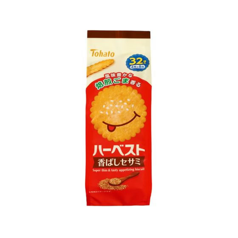 東ハト ハーベスト 香ばしセサミ 4枚×8包 1袋※軽(ご注文単位1袋)【直送品】