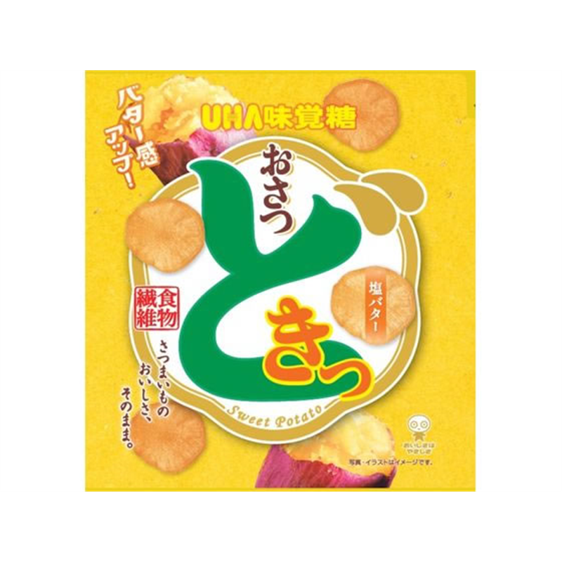 UHA味覚糖 おさつどきっ 塩バター味 1個※軽(ご注文単位1個)【直送品】