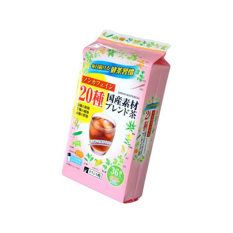 ますぶち園 ノンカフェイン20種国産素材ブレンド茶 36袋 1パック※軽(ご注文単位1パック)【直送品】