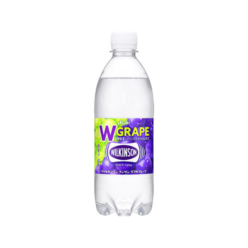 アサヒ飲料 ウィルキンソン タンサン ダブルグレープ 500mL 1本※軽（ご注文単位1本）【直送品】