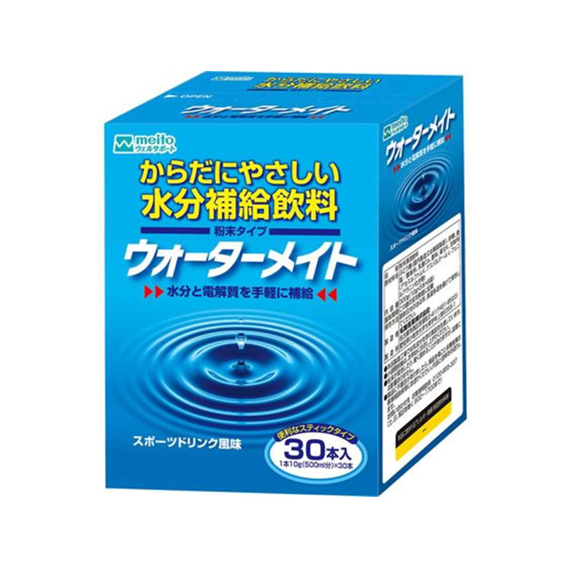 名糖産業 ウォーターメイト 30P スポーツドリンク風味 10g×30本 1箱※軽（ご注文単位1箱）【直送品】