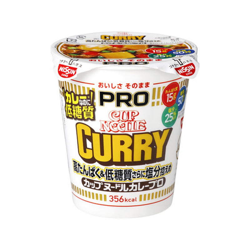 カップヌードルPRO 高たんぱく&低糖質塩分控えめ カレー 1個※軽(ご注文単位1個)【直送品】