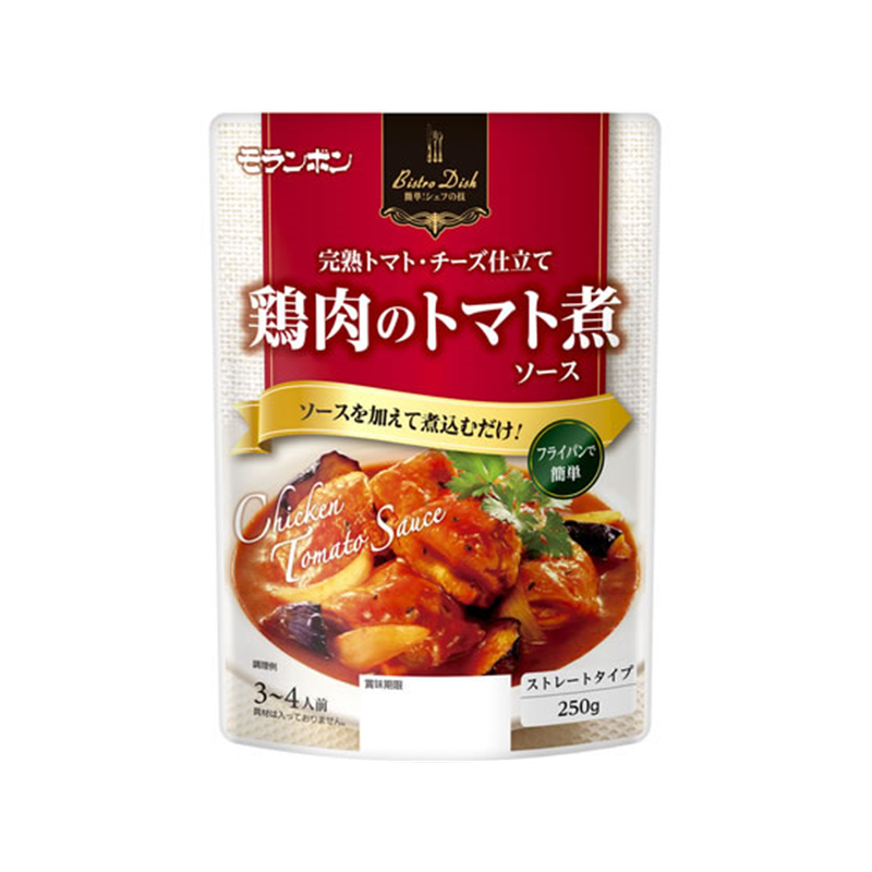 モランボン Bistro Dish 鶏肉のトマト煮ソース 1袋※軽（ご注文単位1袋）【直送品】