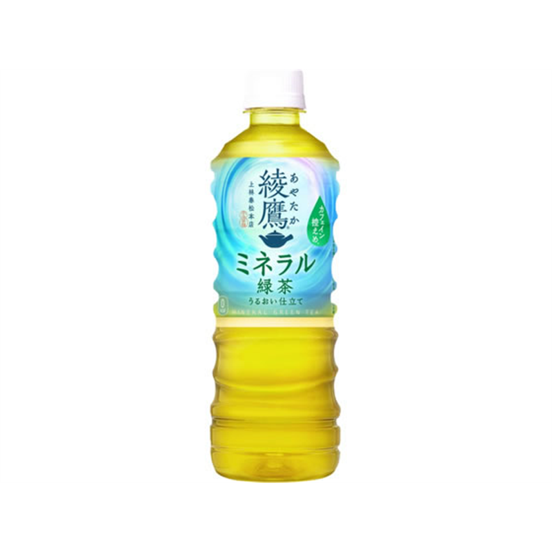 コカ・コーラ 綾鷹 ミネラル緑茶 525mL 1本※軽(ご注文単位1本)【直送品】