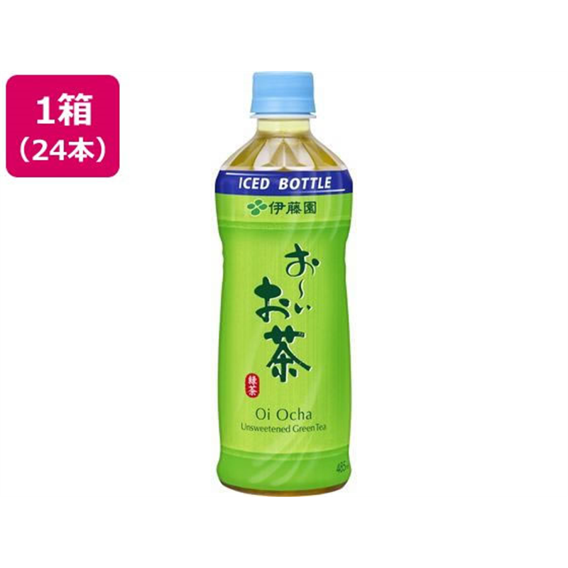 伊藤園 お~いお茶 緑茶 485mL (冷凍兼用ボトル)×24本 1箱※軽(ご注文単位1箱)【直送品】